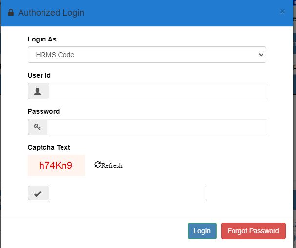 hrms login