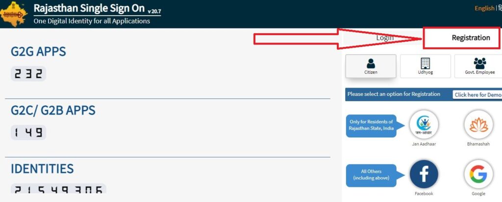 sso id registrations