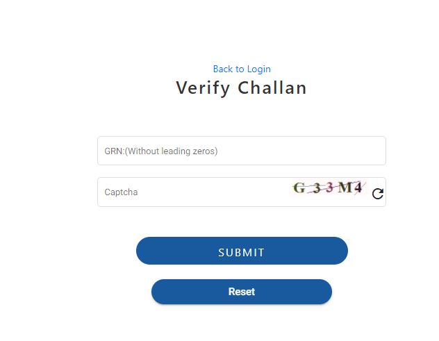 varify challan