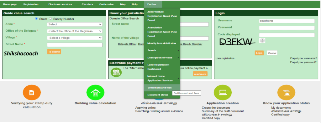 tnreginet Know Duty & Fees