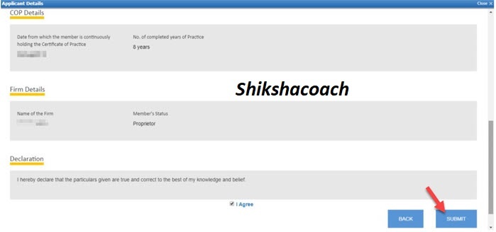 articleship form submission