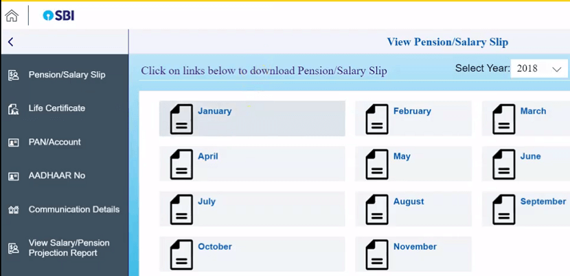 download sbi salary-slip