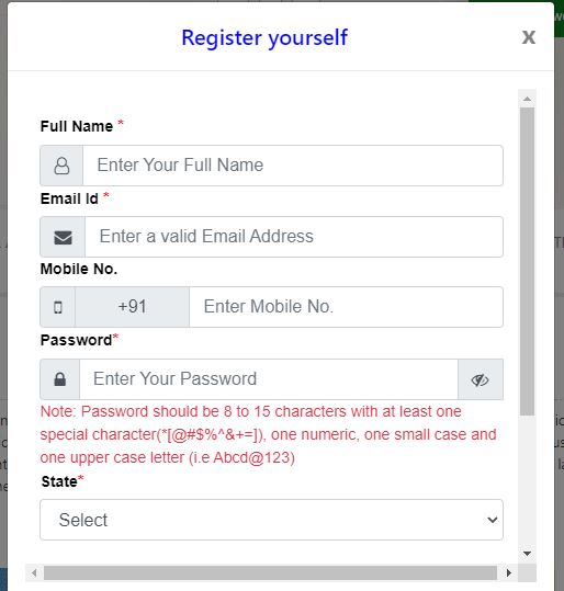 jharsewa portal registration