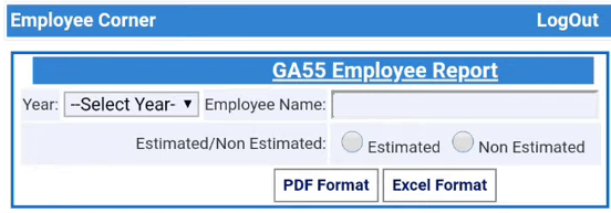 download GA55 employee report