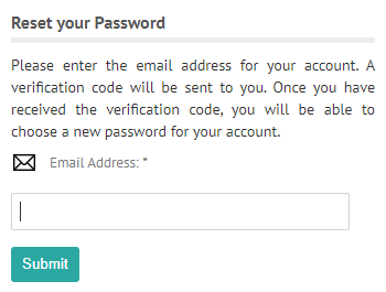 Reset Login Password