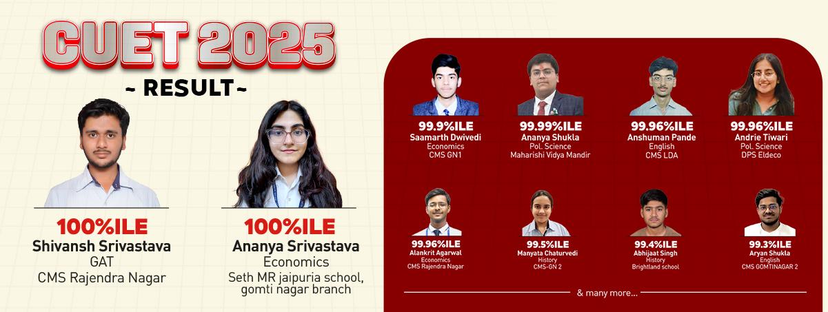 LPT Edtech, Lucknow CUET Result
